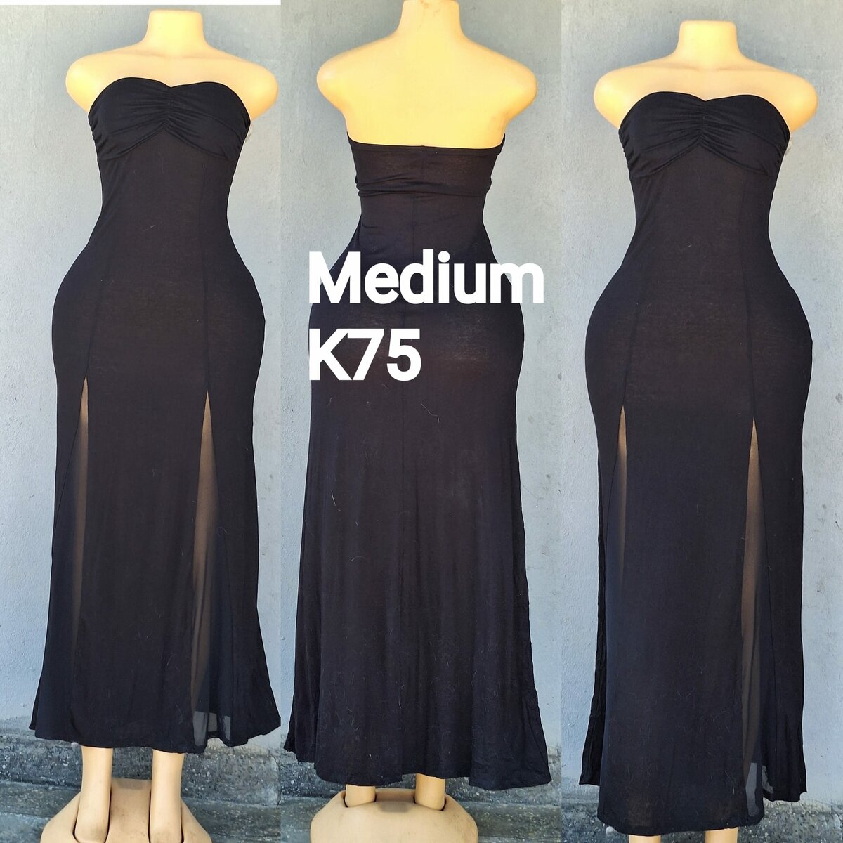 Beautiful and high-quality women's dress made of salaula silk