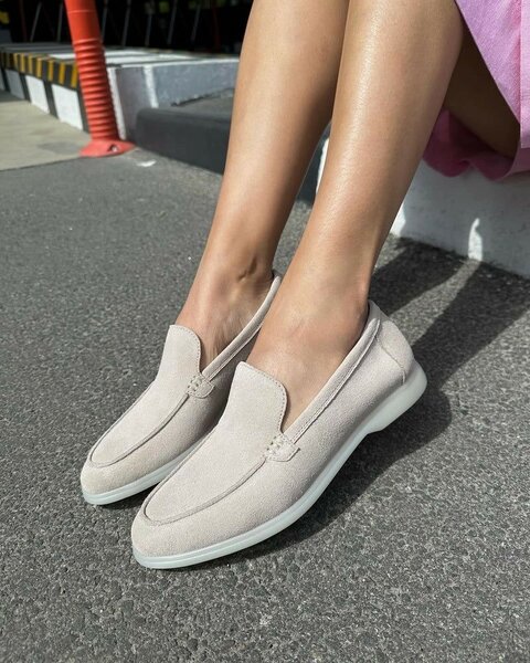 Mocassins en daim élégants