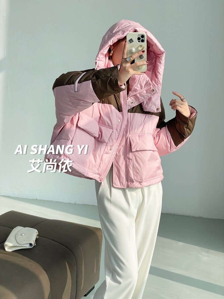 Трендовыйе курточки: наполнитель 100% пух