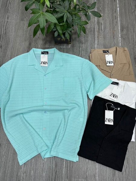 Chemise en lin été pour hommes