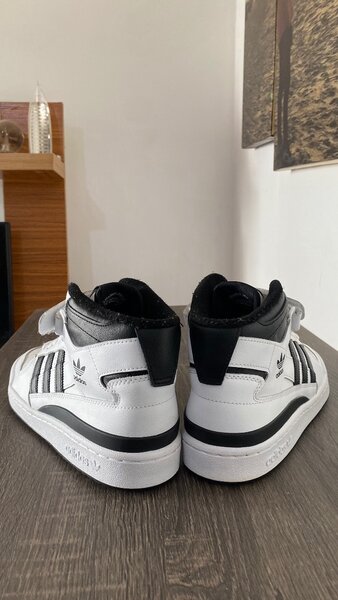Adidas Forum Mid White Black