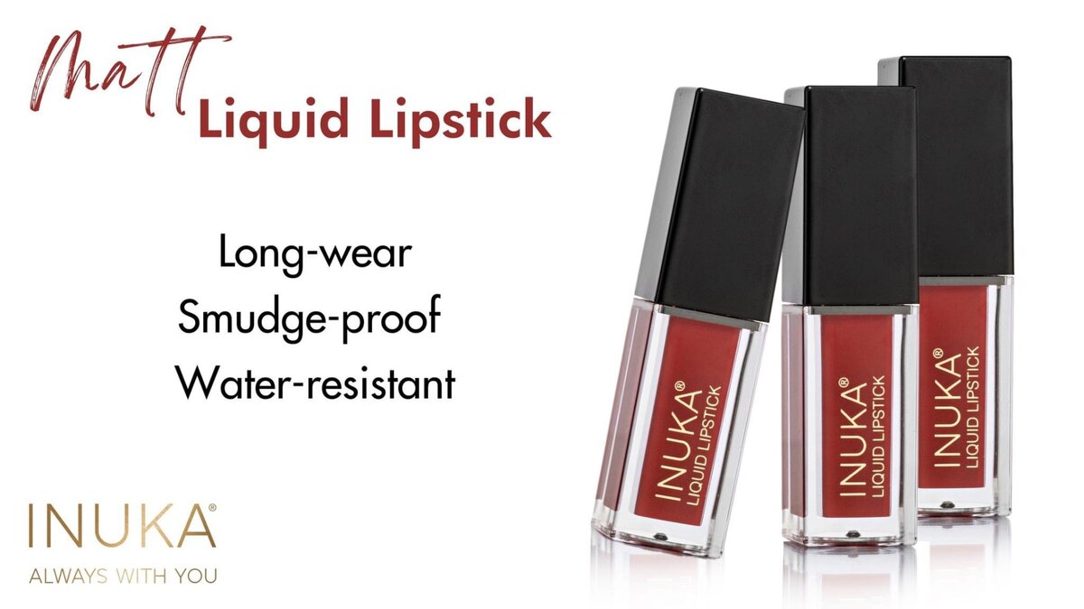Liquid matte lipsticks