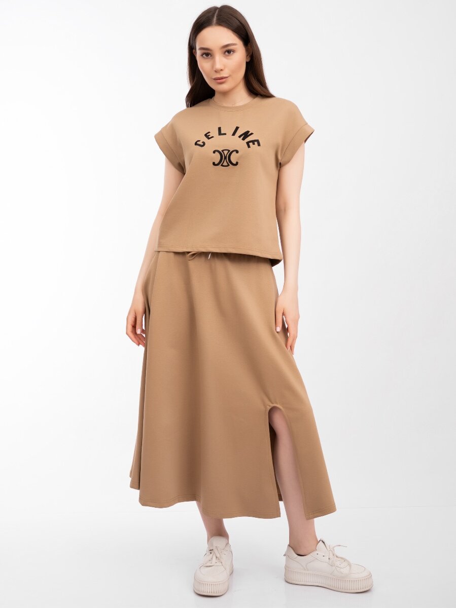 Двойка женская футболка с юбка