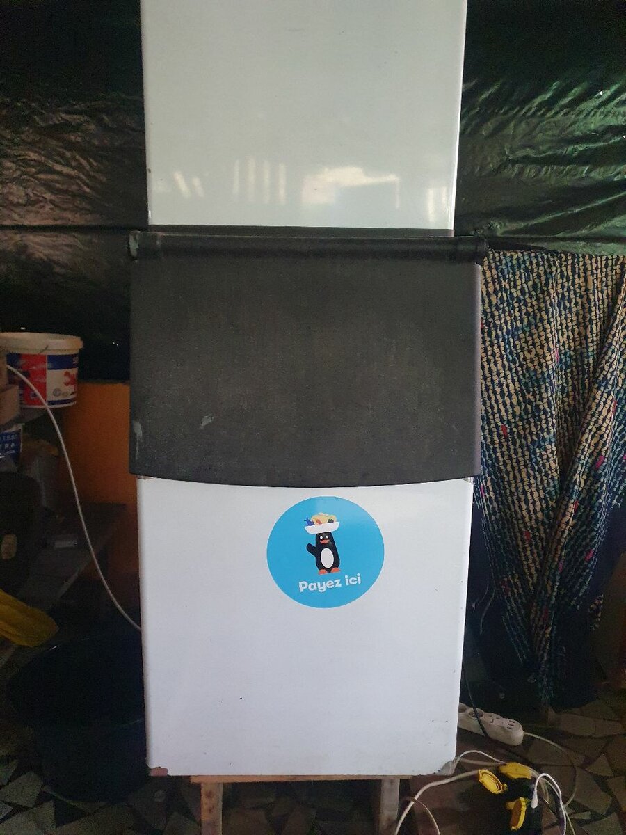 Glace en sacs réfrigérés