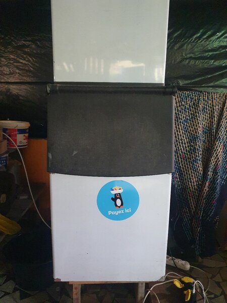 Glace en sacs réfrigérés