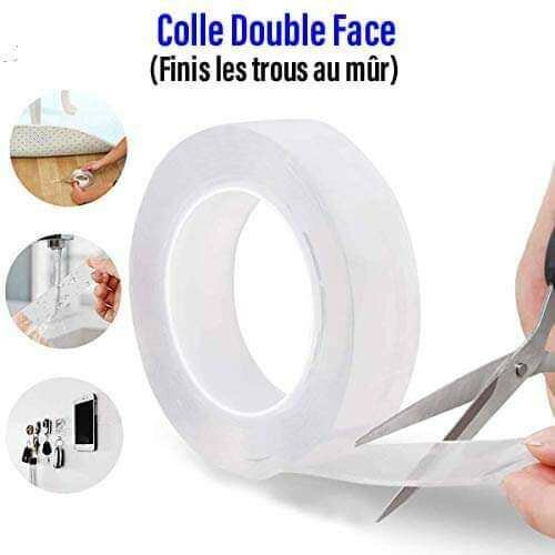Ruban Adhésif Double Face Réutilisable