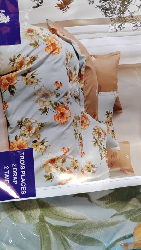 Parure de lit imprimée moderne