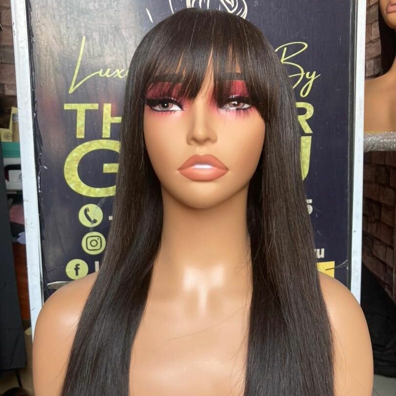 20" fringe wig