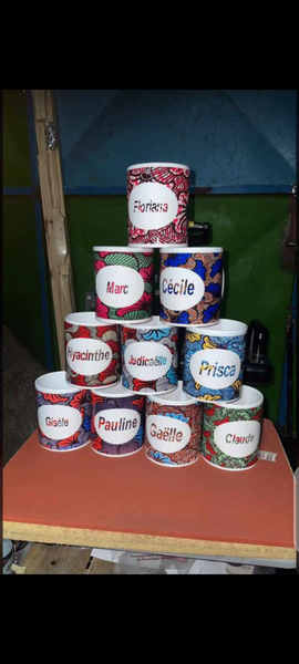 Tasse en ceramique imprimé