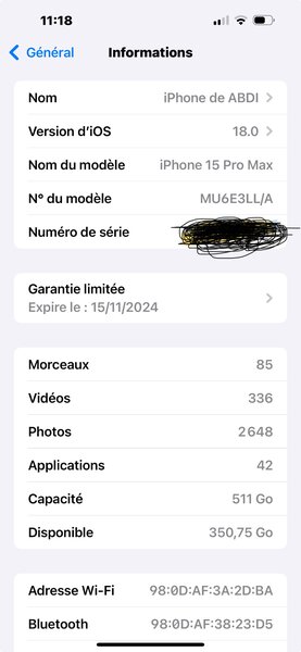 iphone 15 pro max 512g