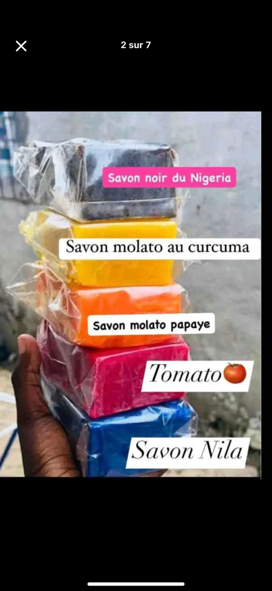 Pack de savons naturels variés