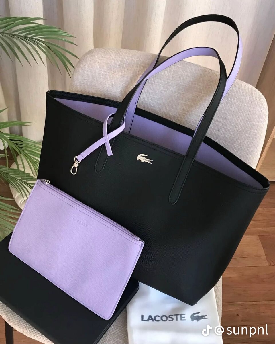 Sac cabas réversible Lacoste