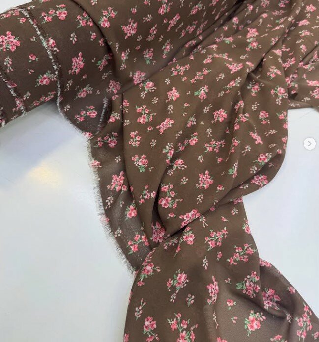 Красивейший креп шифон с принтом