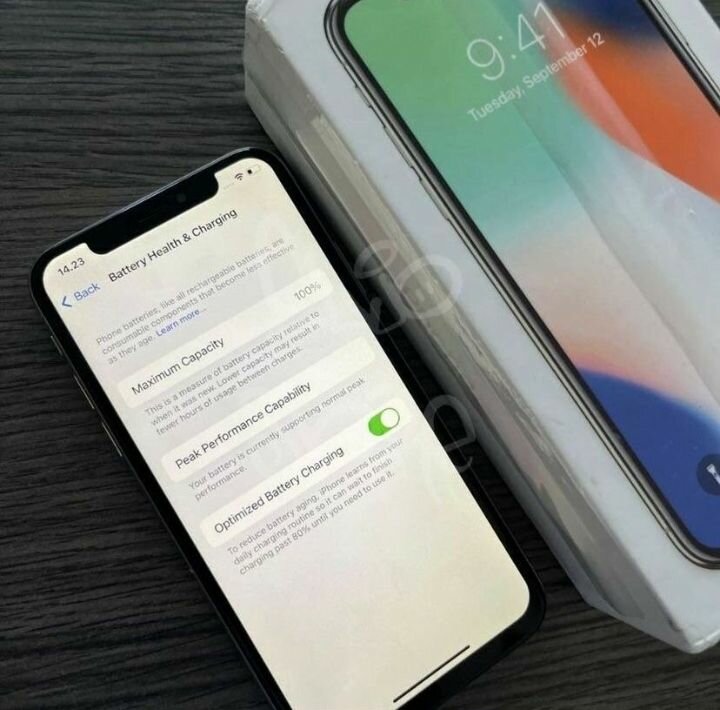 iPhone X 256GB Argent