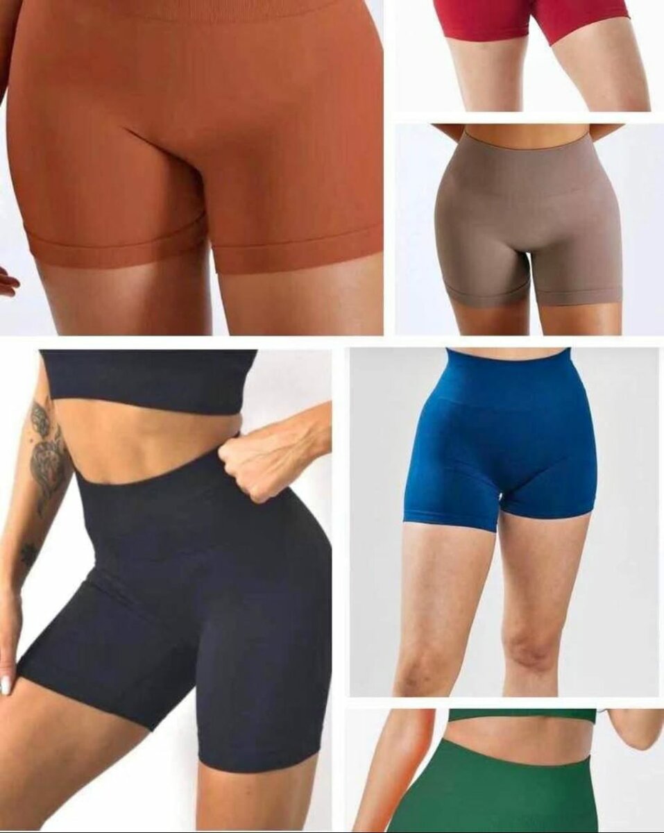 Shorts de sport taille haute