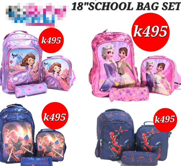 school backpack 3 in 1
