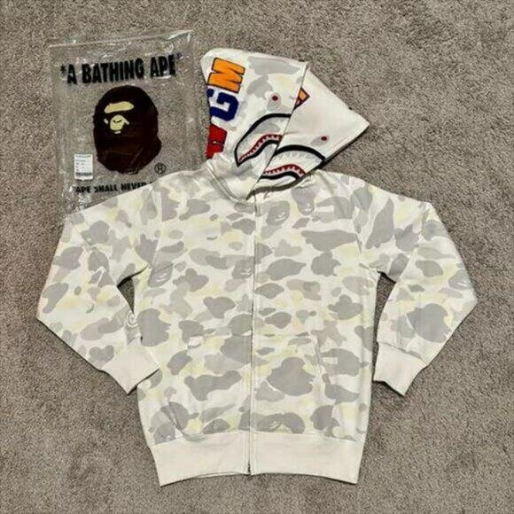 Sweat à capuche camouflage Bape
