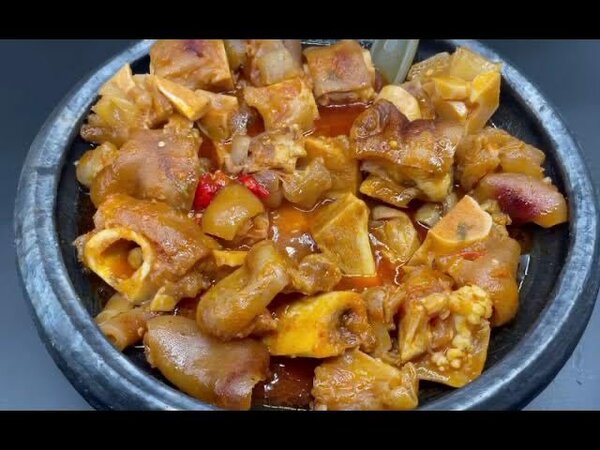 Soupe pattes de bœuf