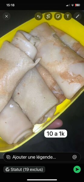 Crêpes croustillantes chocolat