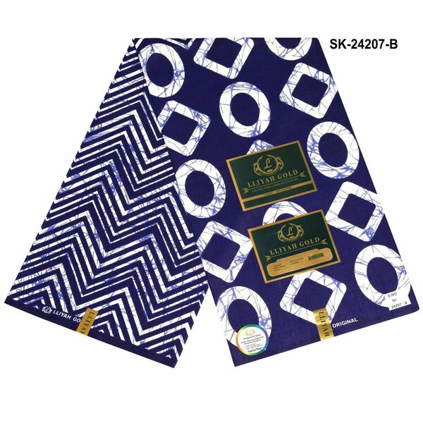 Two pattern African print