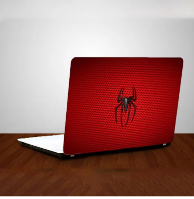 Spiderman Logo Laptop Back Skin Sticker-Laptop Back Skin-Laptop Skin Vinyl Sticker Decal, 13 13.3 14.6 15 15.4 15.6 inch Laptop Skin Sticker Cover For All Laptops