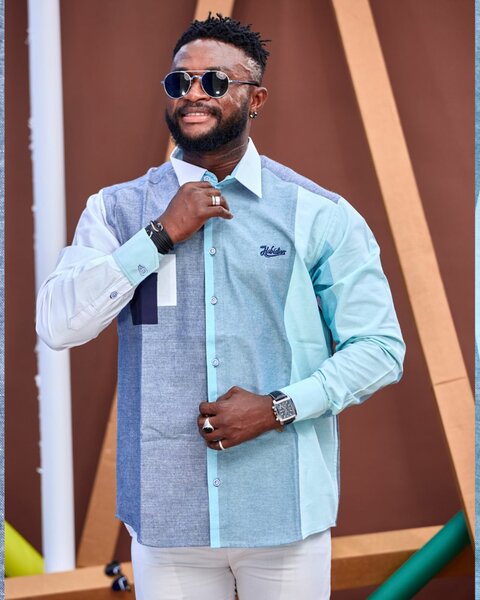 Chemise Homme Bicolore Élégante