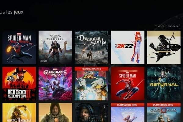 Installation Game PlayStation