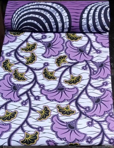 Tissu Wax Africain Coloré