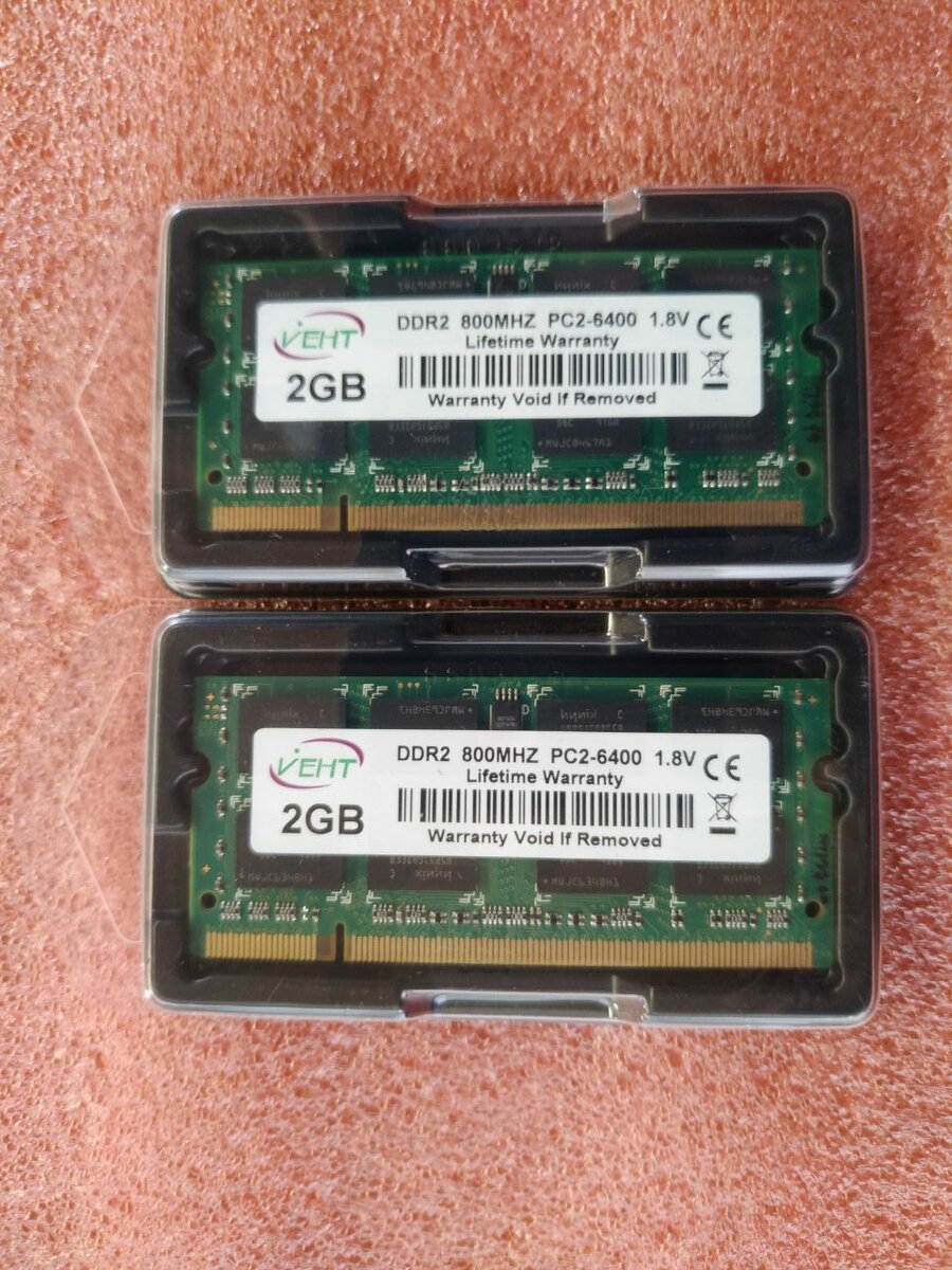 DDR2 2GB 800Mnz для Ноутбука