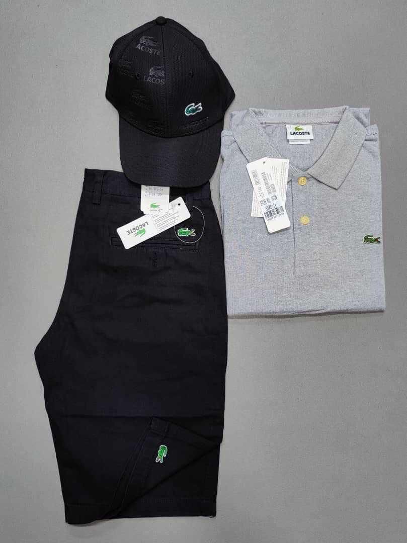 Ensemble Lacoste casquette et polo