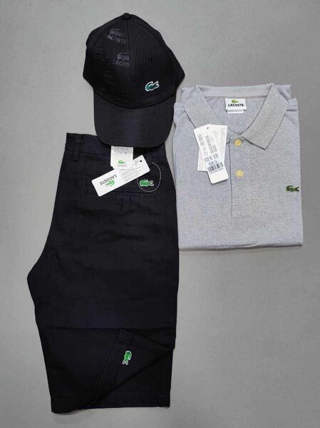 Ensemble Lacoste casquette et polo