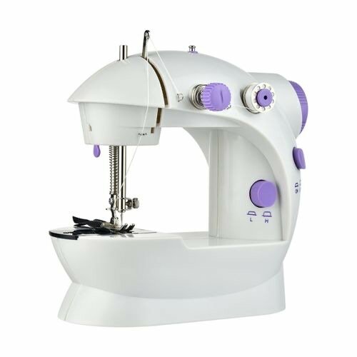 Portable Mini Sewing Machine Eco-Friendly Material Dual - Wh