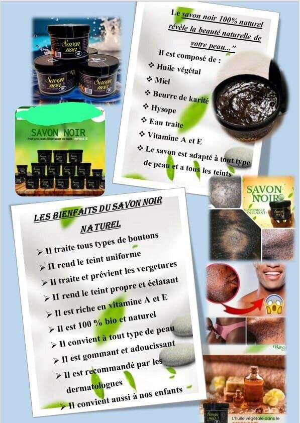 Savoir noire de Royal cosmétique