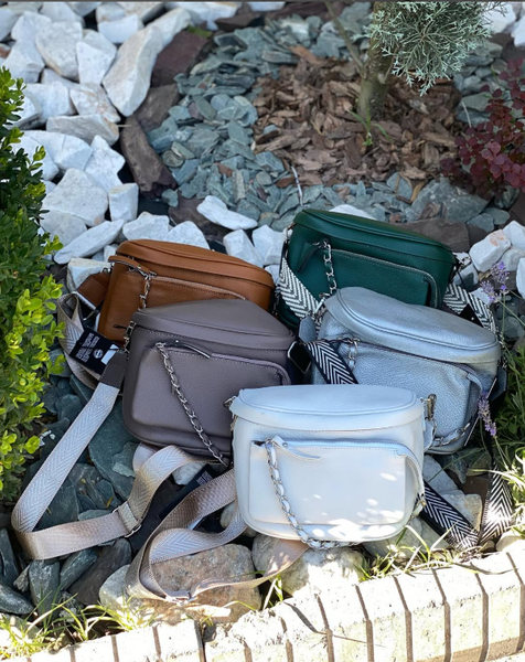 Кроссбоди-бананка разных цветов