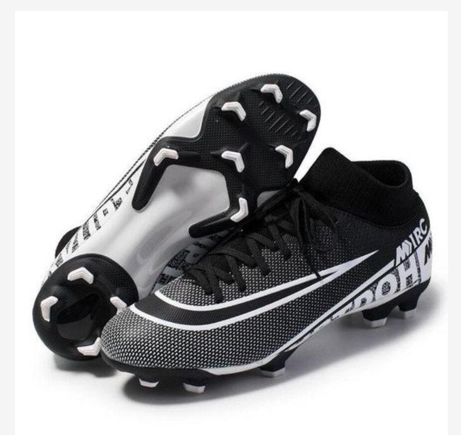 Fashion Men Soccer Shoes AG Hi