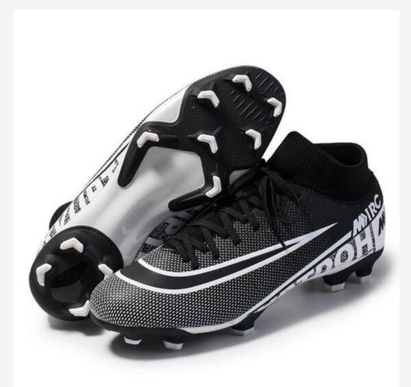 Fashion Men Soccer Shoes AG Hi