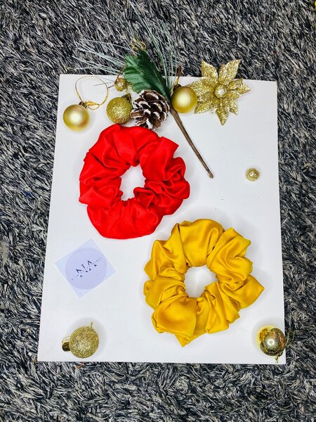 Chouchous Satinés colorés