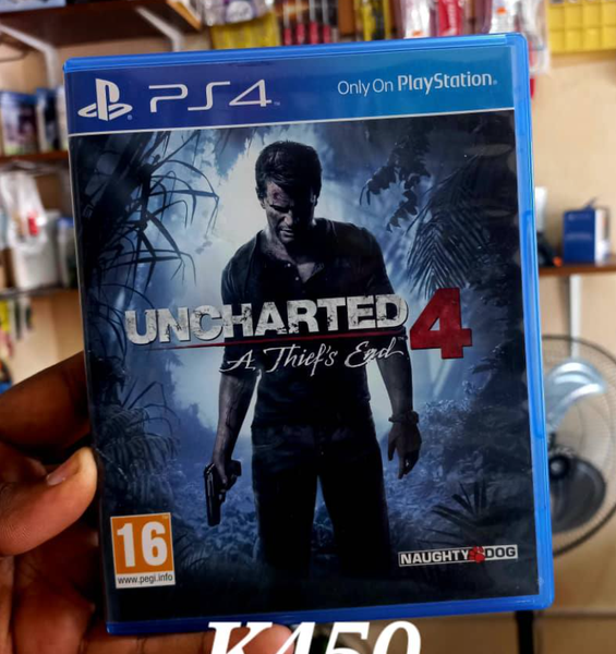 PlayStation 4 Game CDs    Uncharted4