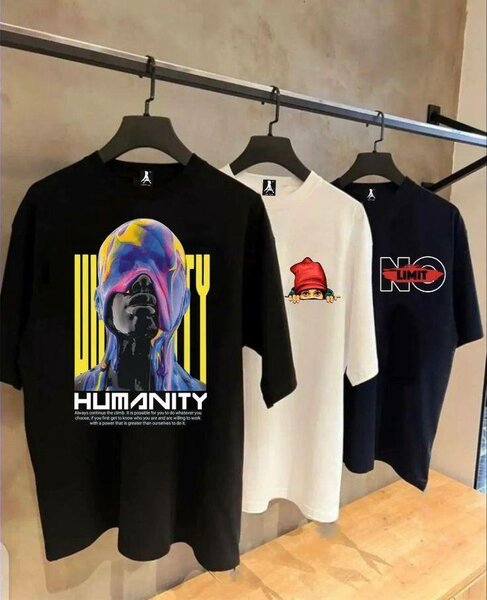 T-shirts graphiques tendance unisexes