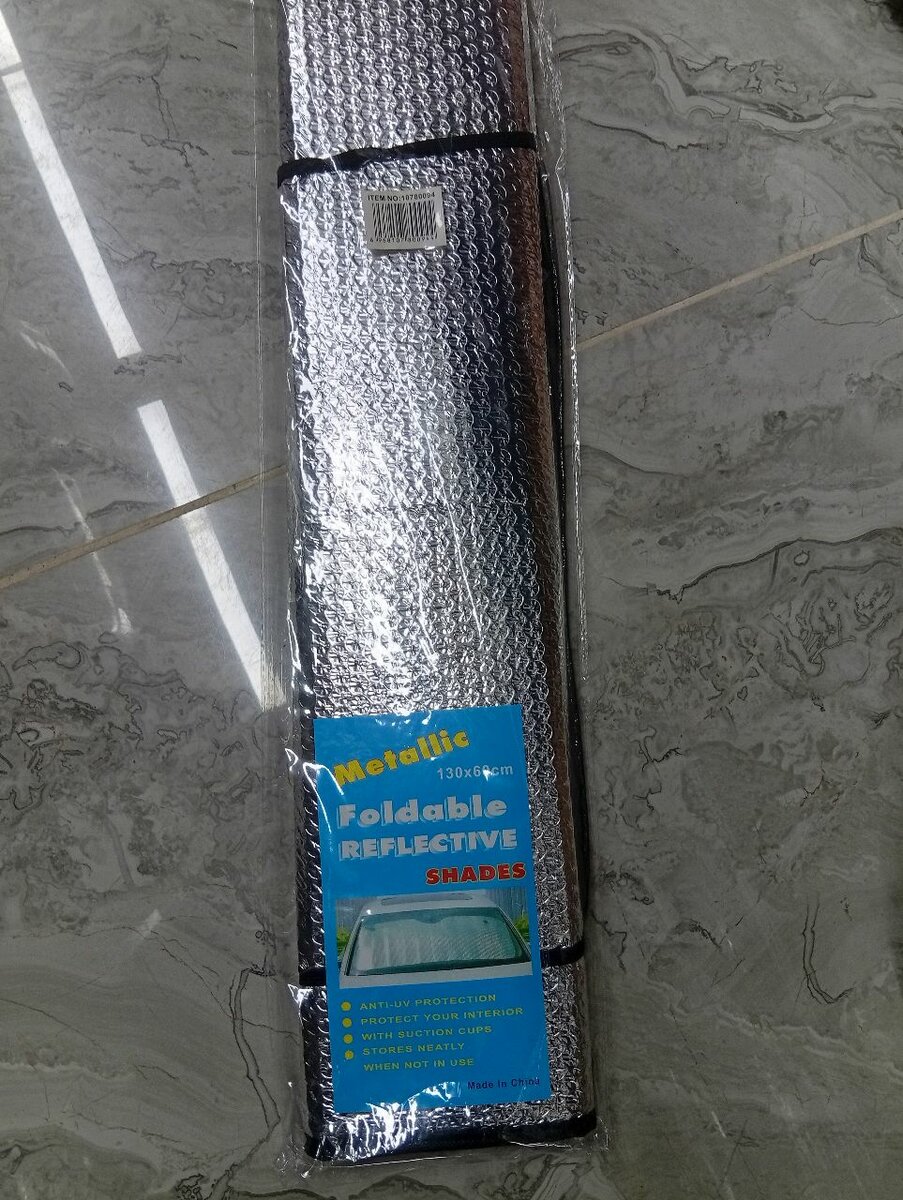 Pare-soleil auto pliable réfléchissant