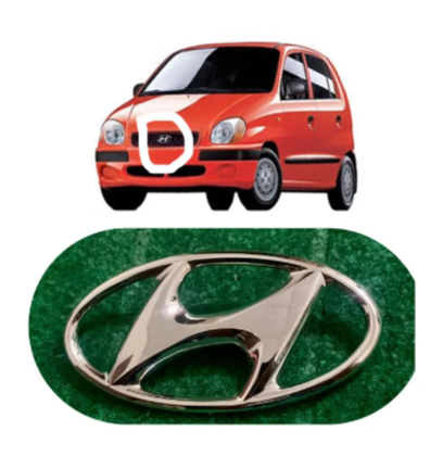 PACK OF 1 HYUNDAI SENTRO FRONT GRILL MONOGRAM EMBLEM CHROME