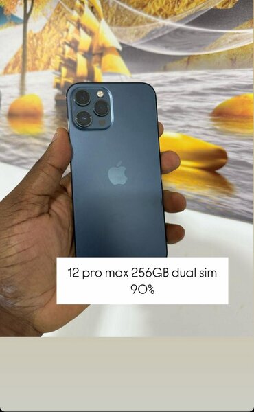 iPhone 12 Pro Max 256 gig dual sim battery 90%
