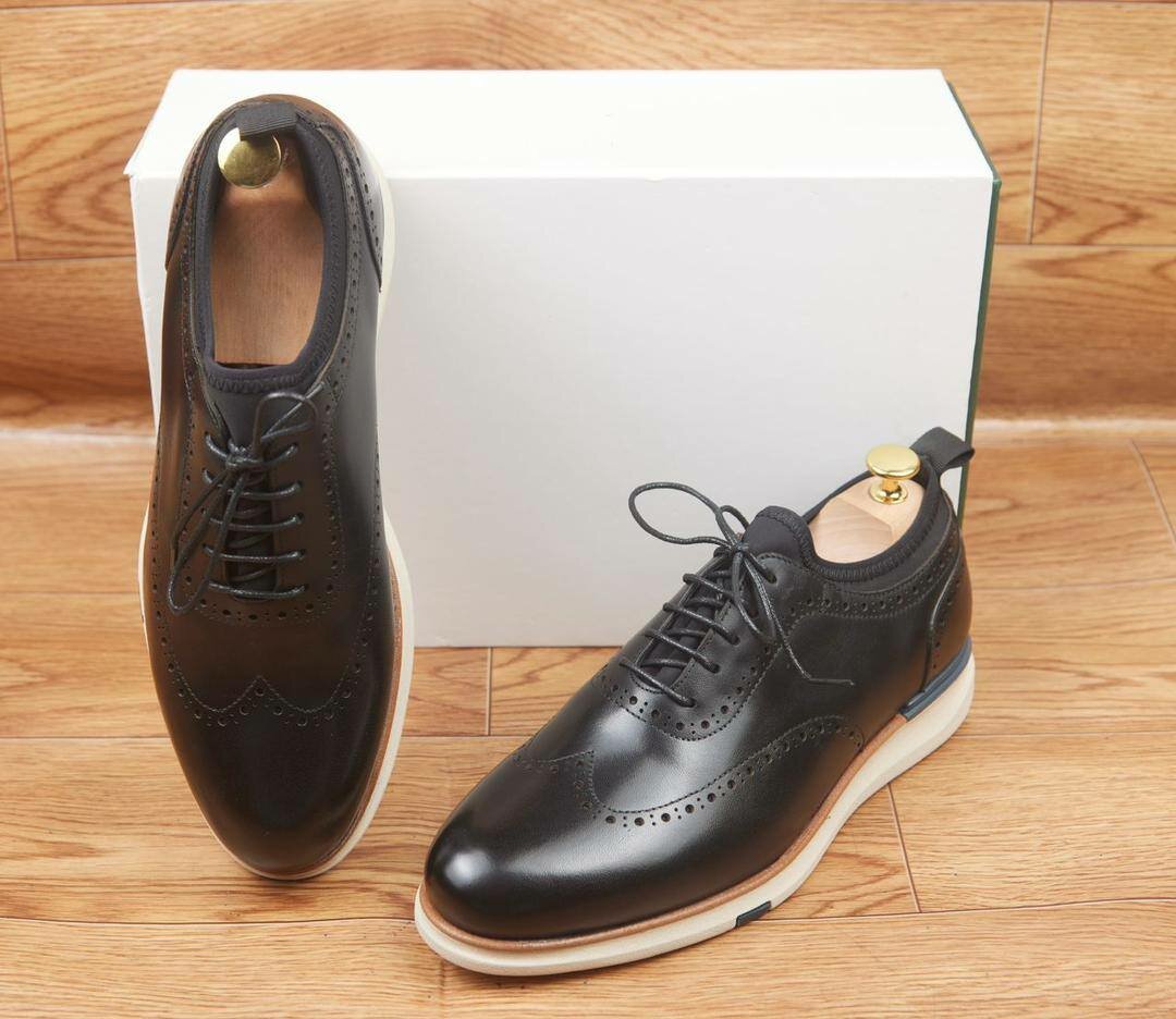 Chaussures Richelieu en cuir élégant