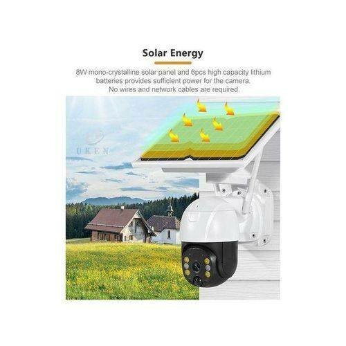 Caméra de Surveillance Solaire