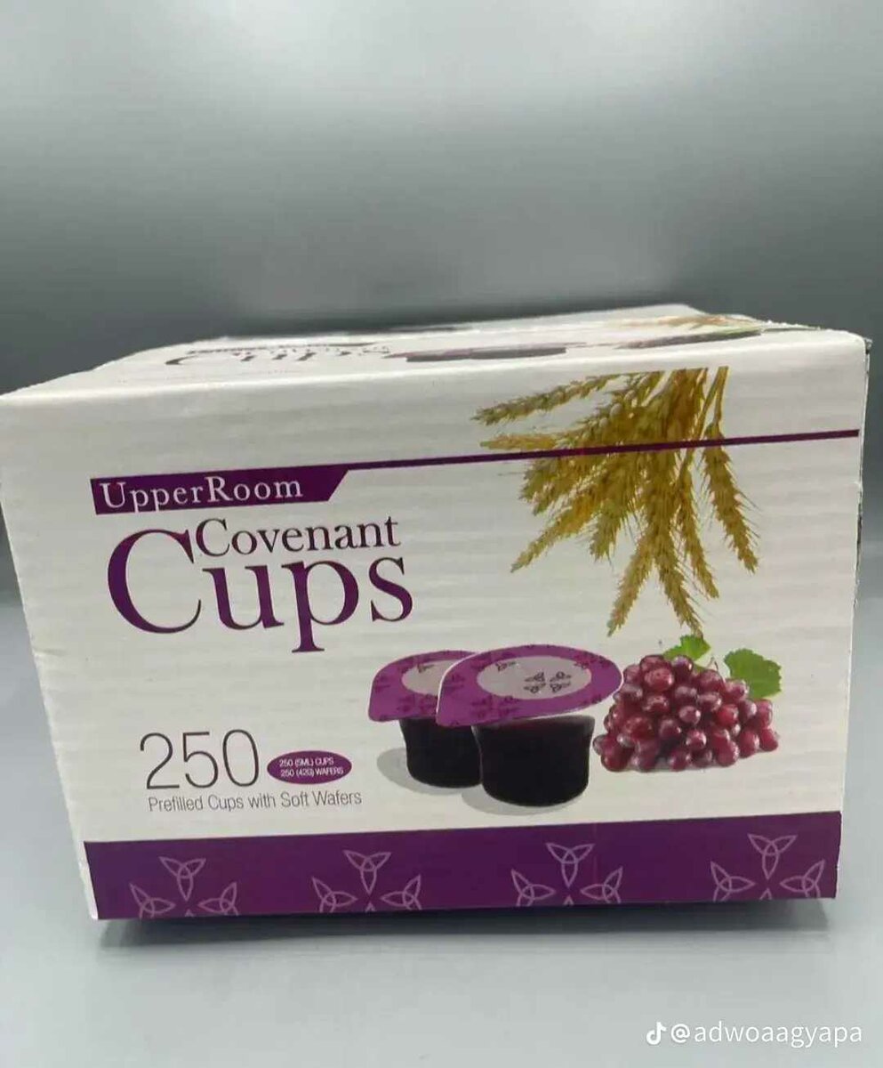 Prefilled communion wine