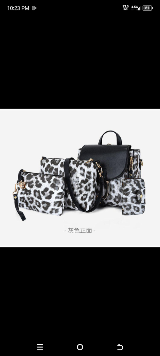4 in 1 ladies bags