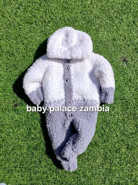 Crochet fleece romper 