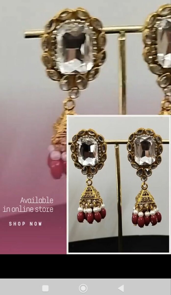 Handmade earrings