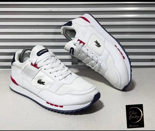 Baskets Homme Lacoste Blanc