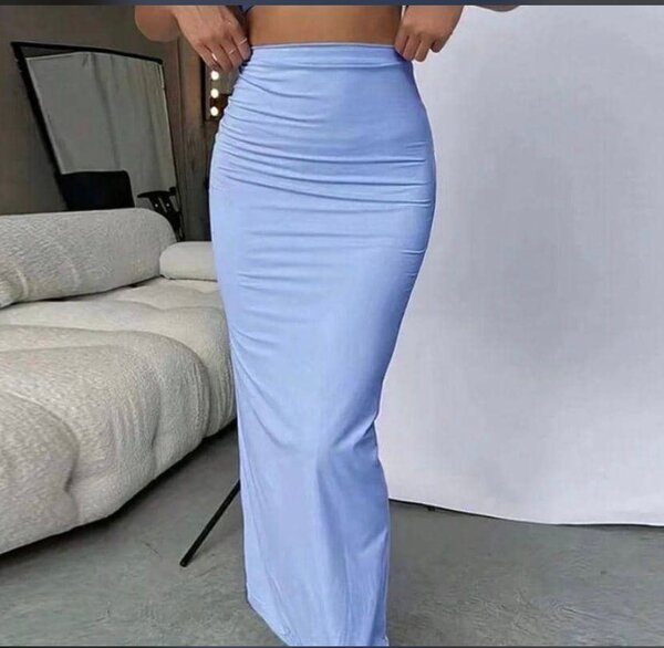 Jupe longue moulante chic